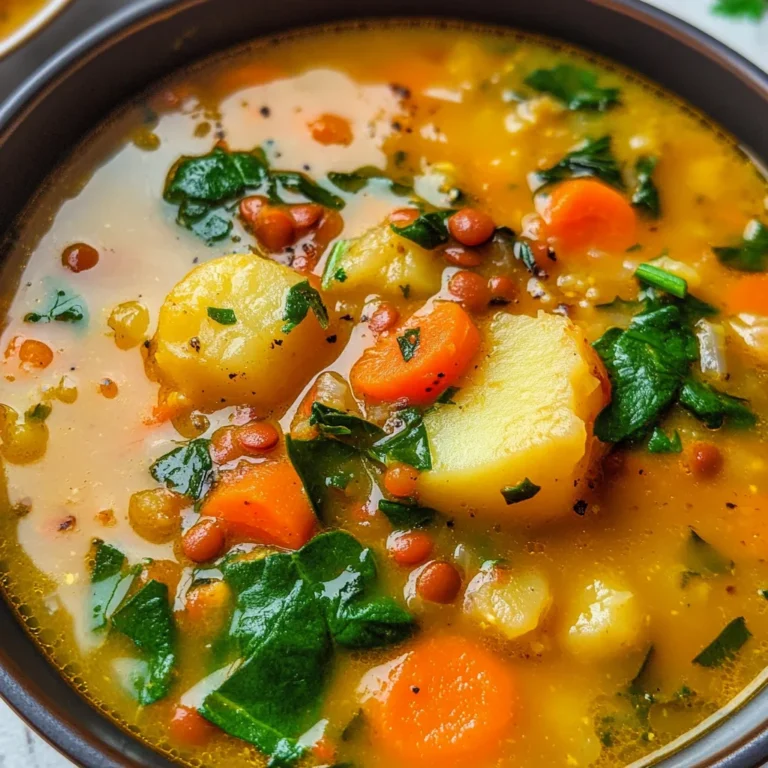 Anti-Inflammatory Veggie Soup with Turmeric