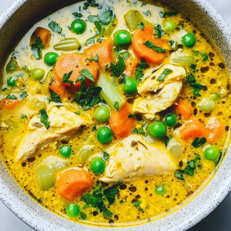 Anti Inflammatory Turmeric Chicken Soup
