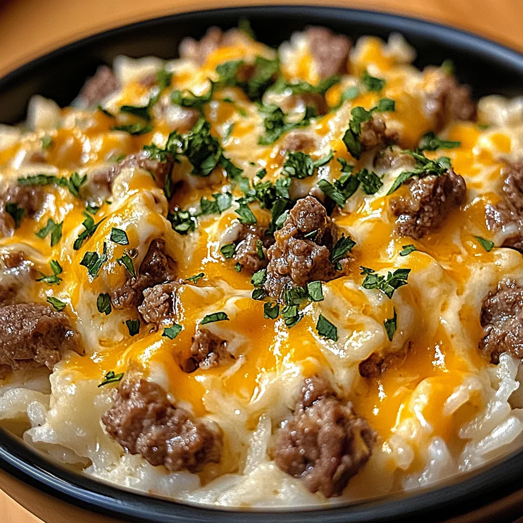 Beefy Garlic Butter Bowl