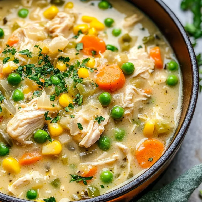 Chicken Pot Pie Soup
