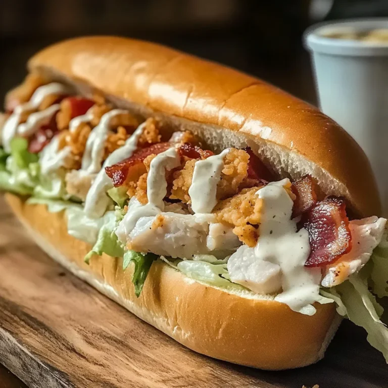 Chopped Chicken Bacon Ranch Sub: An Amazing Ultimate Recipe