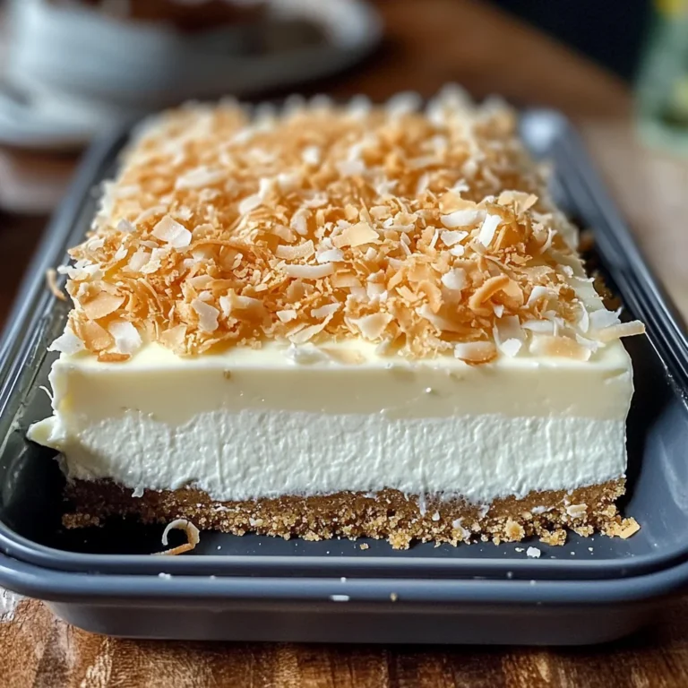 Coconut Cream Lush: A Creamy, No-Bake Dessert for Every Occasion