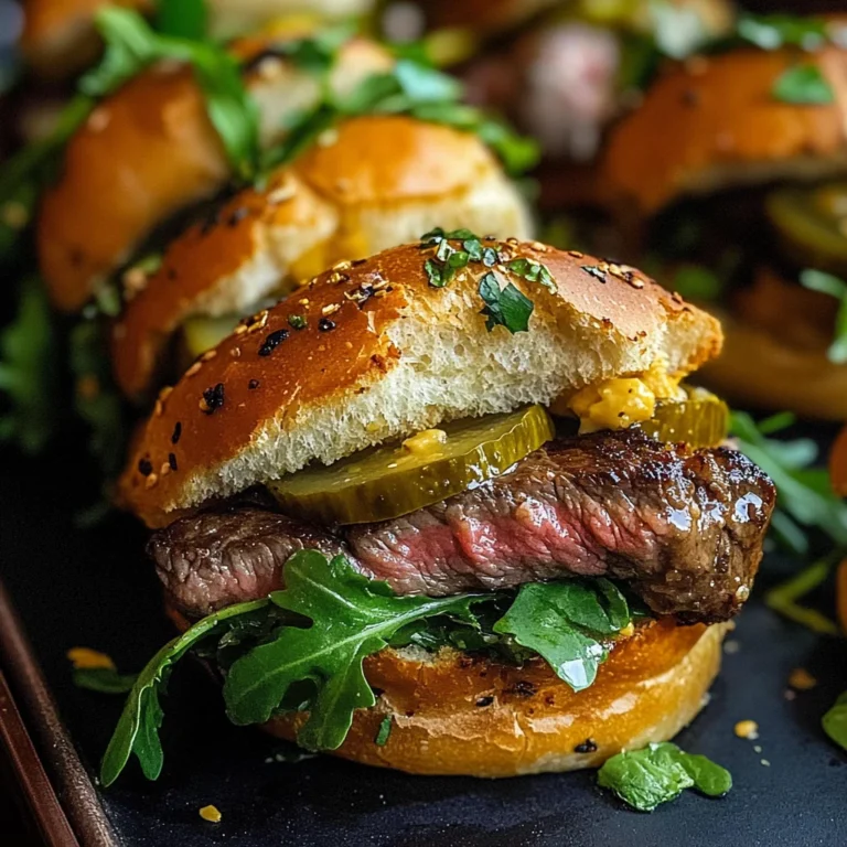 Cowboy Butter Steak Sliders