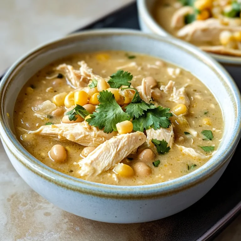 Creamy White Chicken Chili Recipe