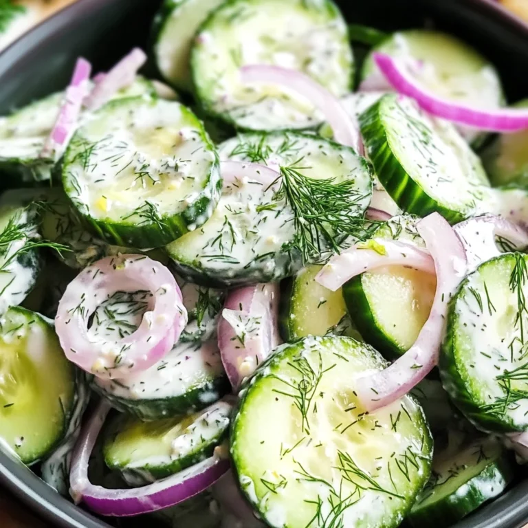 Cucumber Dill Salad