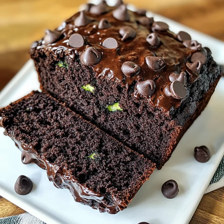 Double Chocolate Zucchini Bread