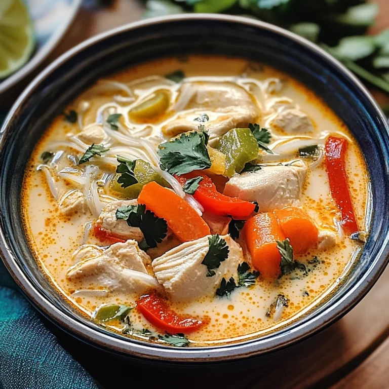 Easy Thai Chicken Soup