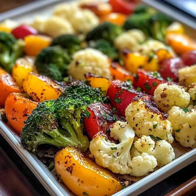 Garlic Roasted Vegetables
