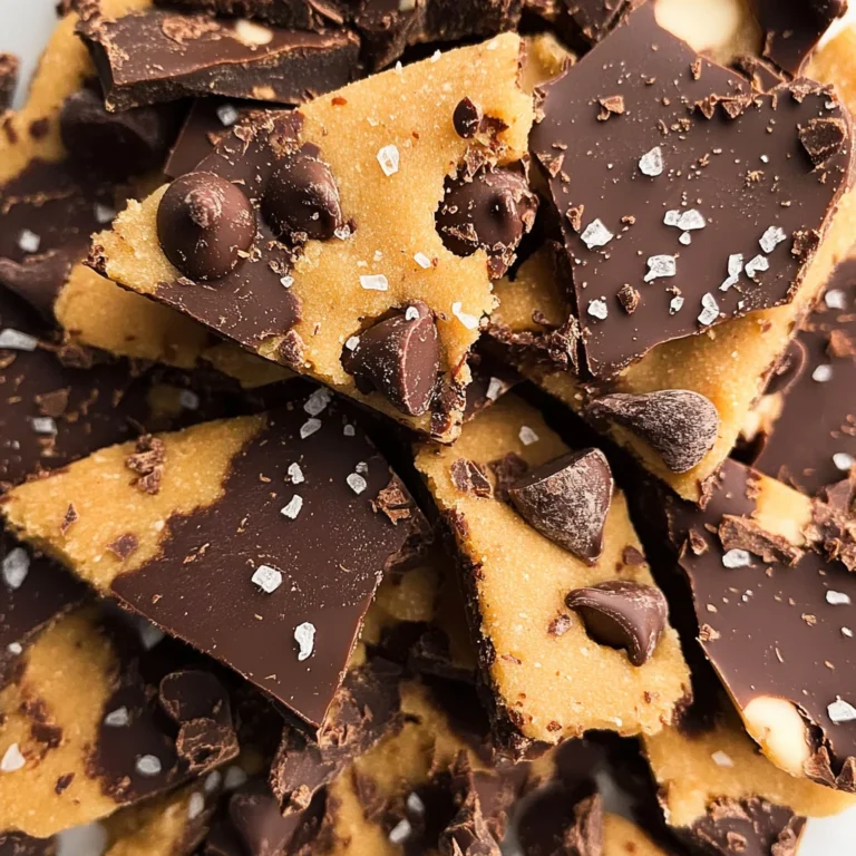 Healthy Cookie Dough Bark