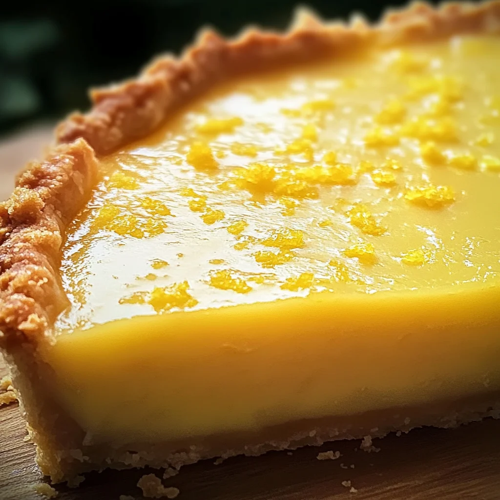 Lemon Custard Tart