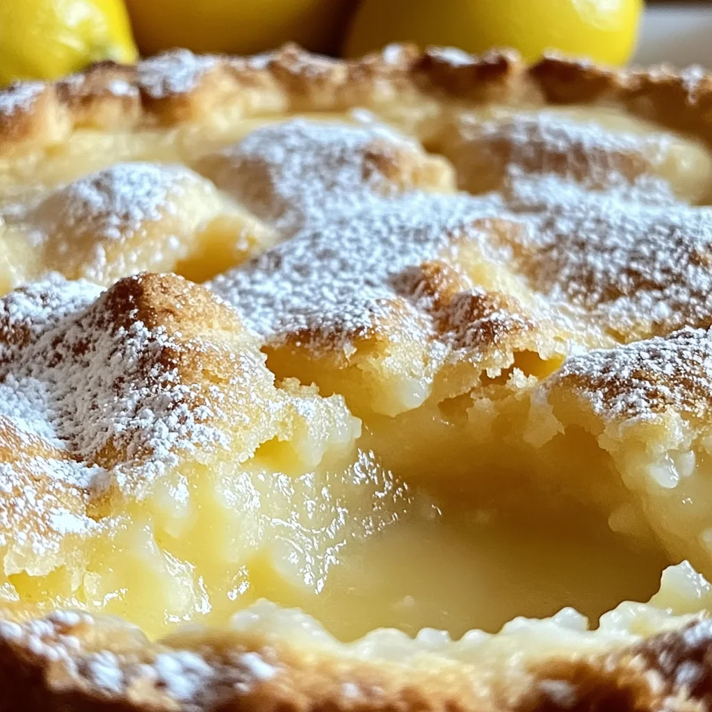 Magic Lemon Cobbler Recipe: A Delightful Dessert Experience