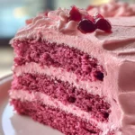 Mother's Day Pink Velvet Cake