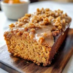 Pumpkin Bread with Maple Glaze
