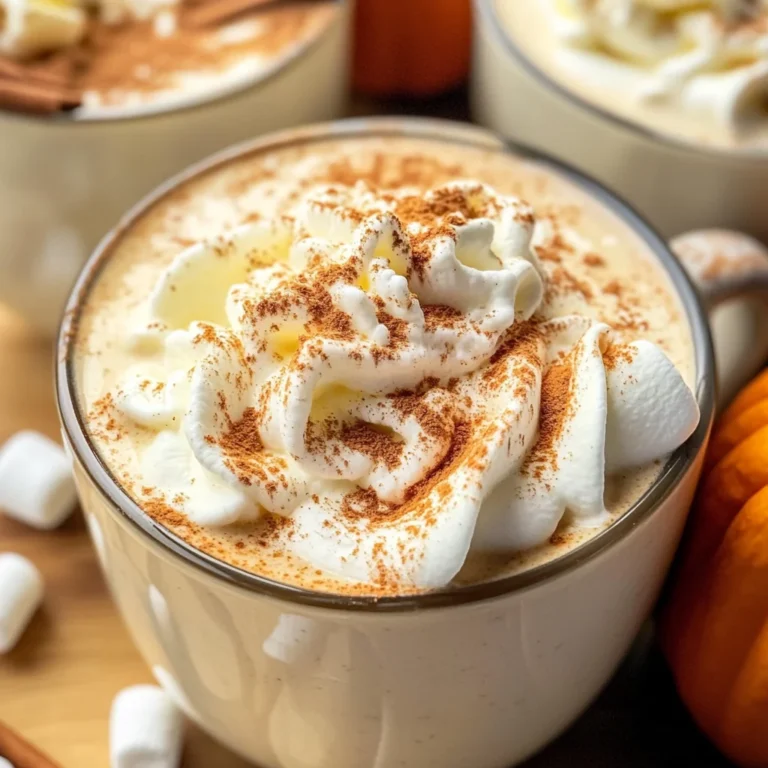 Pumpkin White Hot Chocolate