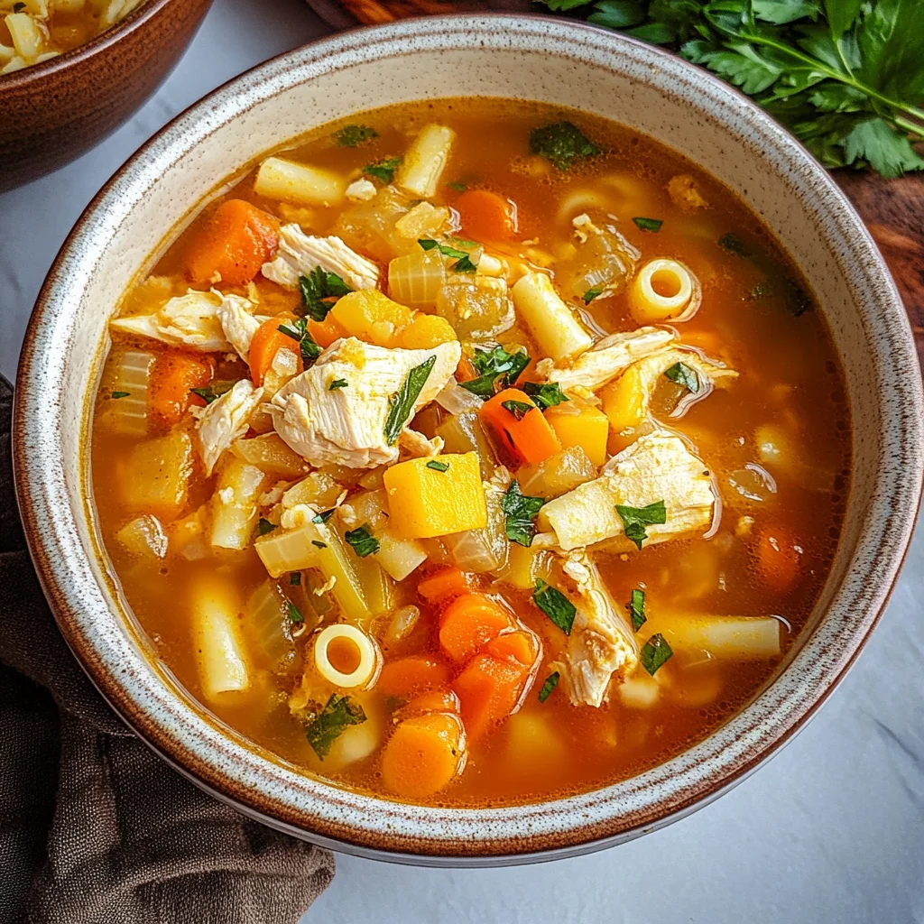Sicilian Chicken Soup