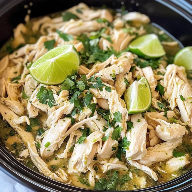 Slow Cooker Cilantro Lime Chicken