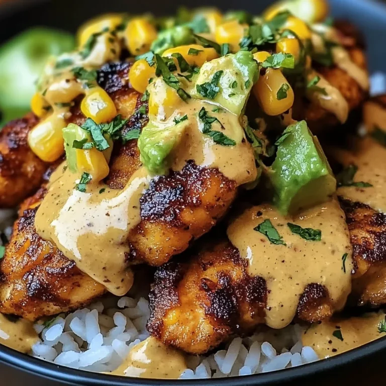 Street Corn Chicken Bowl: A Flavorful & Easy Recipe