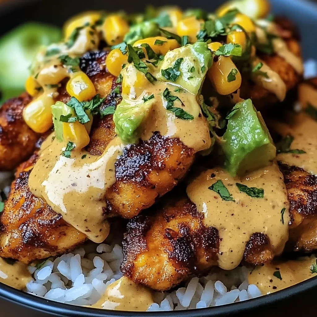 Street Corn Chicken Bowl: A Flavorful & Easy Recipe