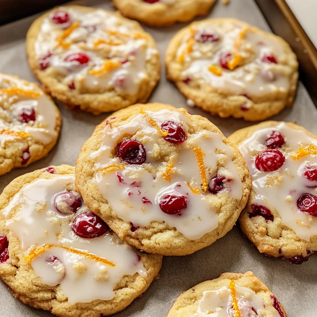 Best Christmas Cranberry Orange Cookies Recipe
