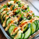 California Roll Cucumber Salad
