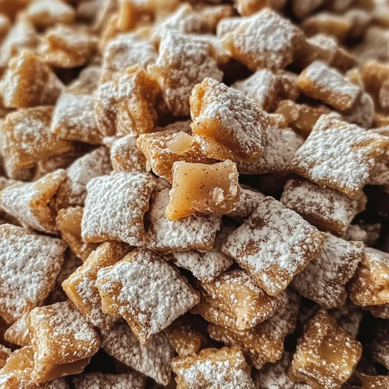 Caramel Apple Puppy Chow