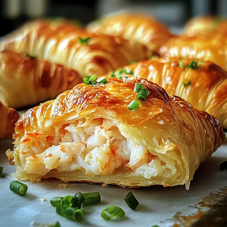 Crab Crescent Bites