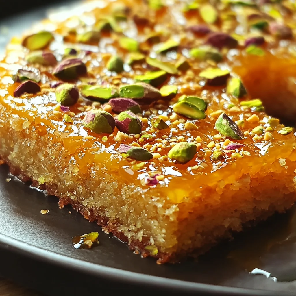 Flourless Orange Pistachio Cake