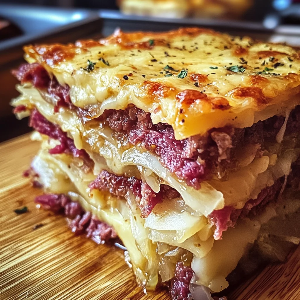 Homemade Reuben Bake