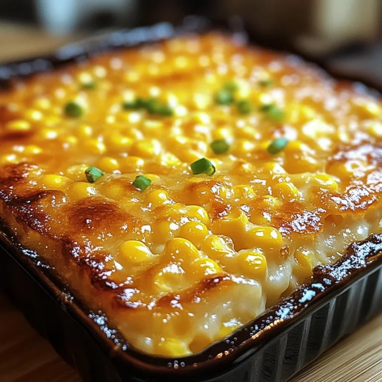 Honey-Glazed Corn Casserole