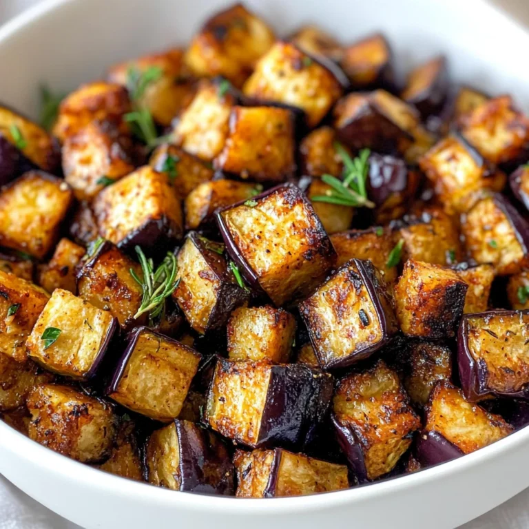Low-Calorie Air Fryer Eggplant