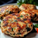 Mediterranean Chicken Patties
