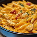 One-Pot Smoky Chipotle Cheesy Chicken Pasta