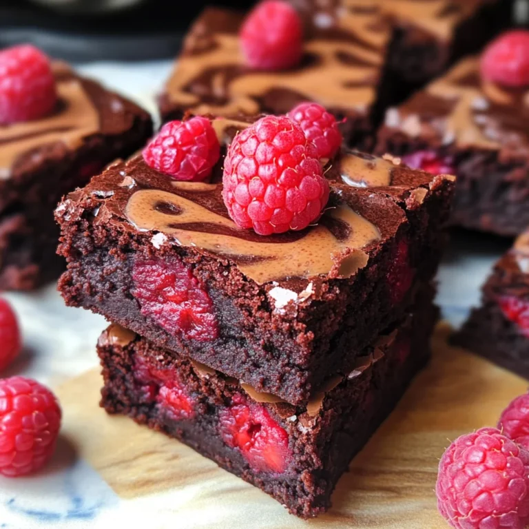 Raspberry Brownies