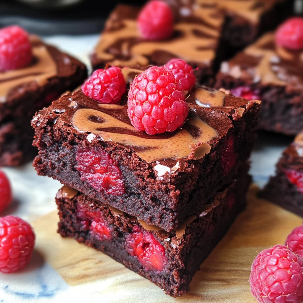 Raspberry Brownies