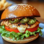Spicy Chipotle Chicken Burger