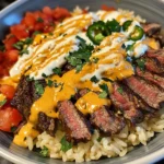 Steak Queso Rice : A Flavorful Recipe