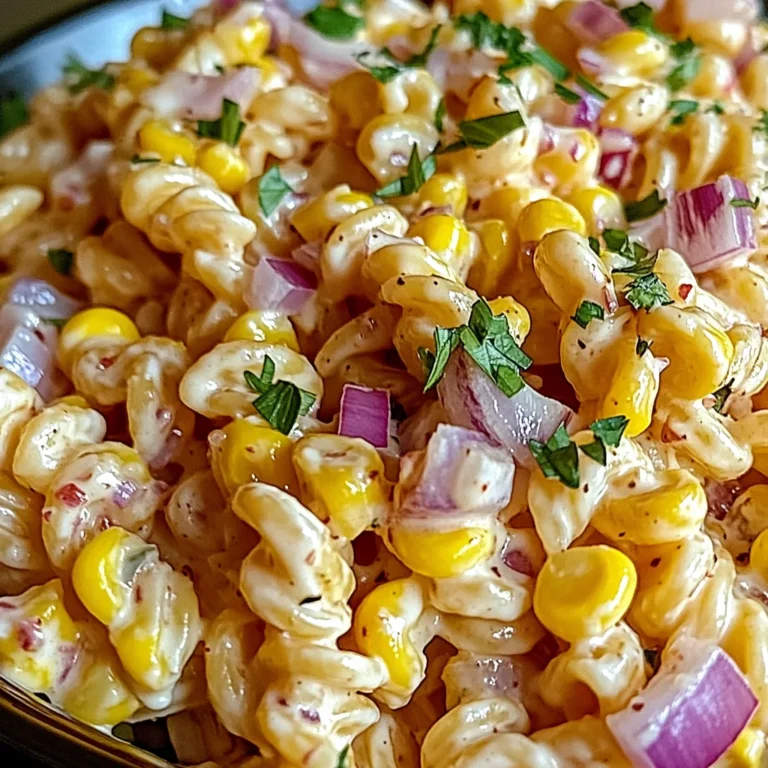 Street Corn Pasta Salad