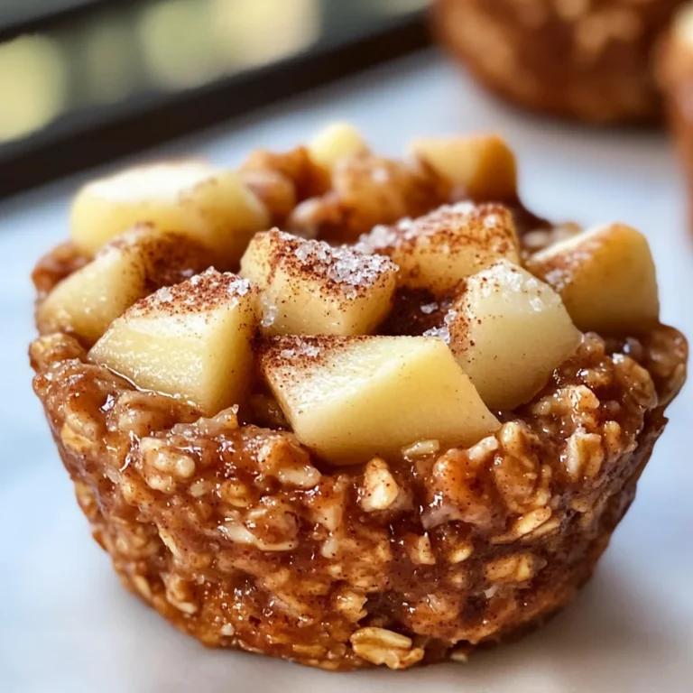 Tasty Baked Apple Cinnamon Oatmeal Cups