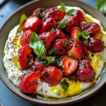 Whipped Feta with Roasted Strawberries: A Flavorful Delight You Can’t Resist