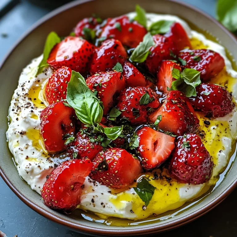 Whipped Feta with Roasted Strawberries: A Flavorful Delight You Can’t Resist