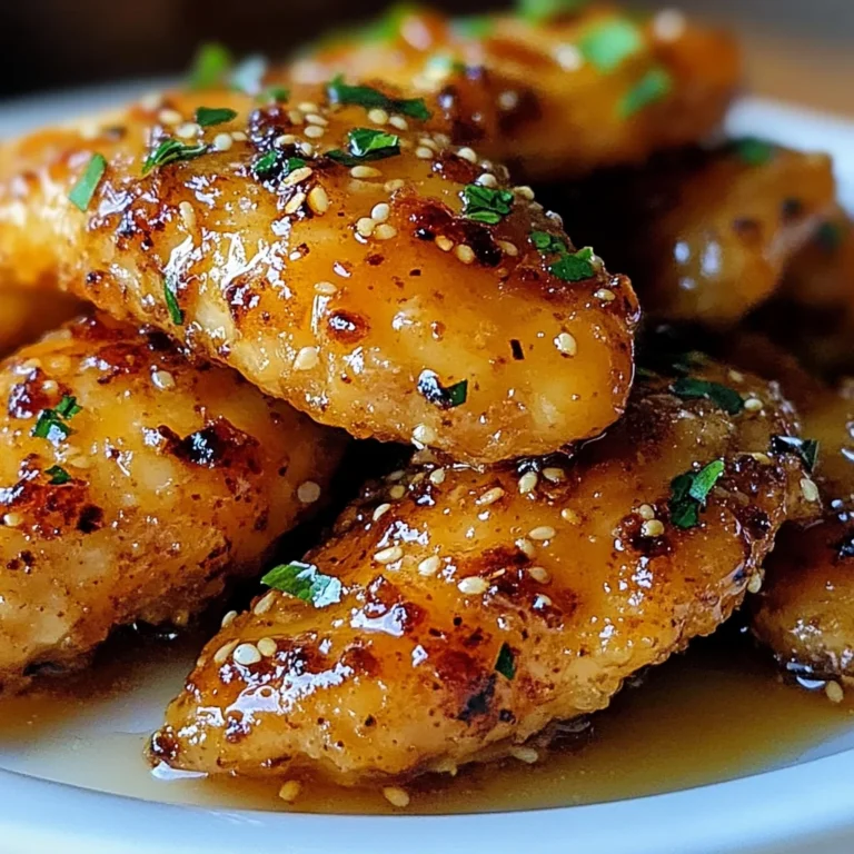 Air Fryer Honey Butter Garlic Chicken Tenders