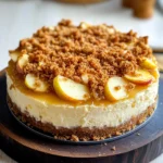 Apple Crumble Cheesecake
