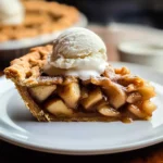 Apple Pie à la Mode (Apple Pie with Ice Cream Recipe)