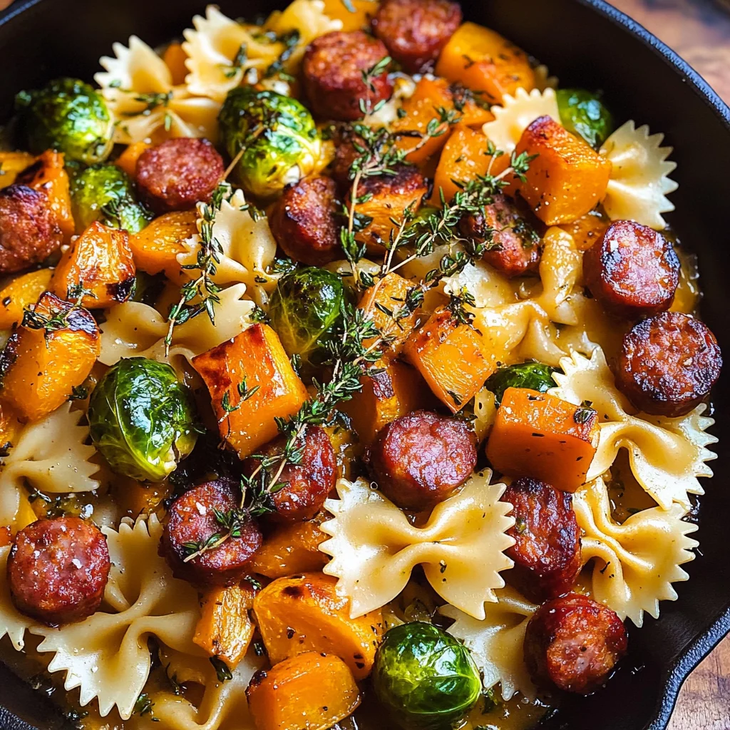 Autumn Sausage Pasta Squash: Amazing 25-Min Fall Favorite