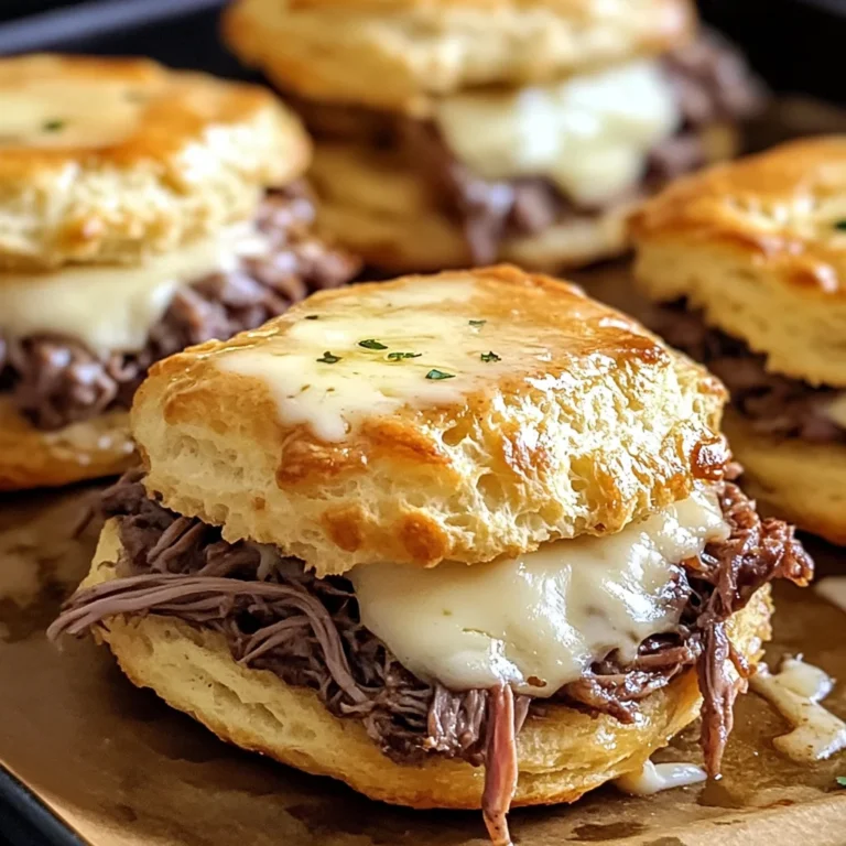 Baked French Dip Biscuits Recipe: A Comforting, Family-Friendly Meal