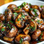 Balsamic Roasted Mushrooms