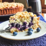 Blueberry Cream Cheese Crumb Cake