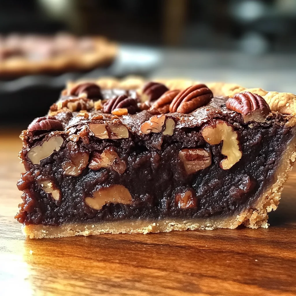 Brownie Pecan Pie
