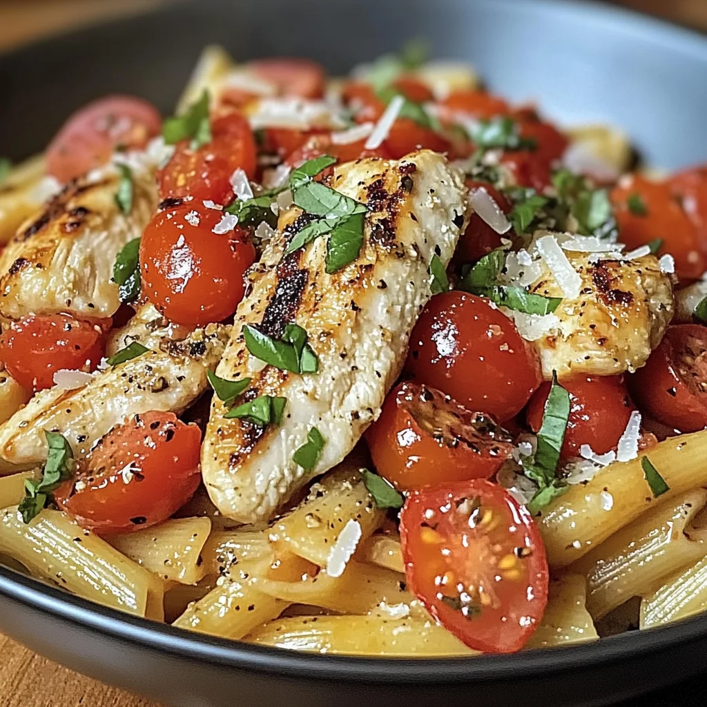 Bruschetta Chicken Pasta