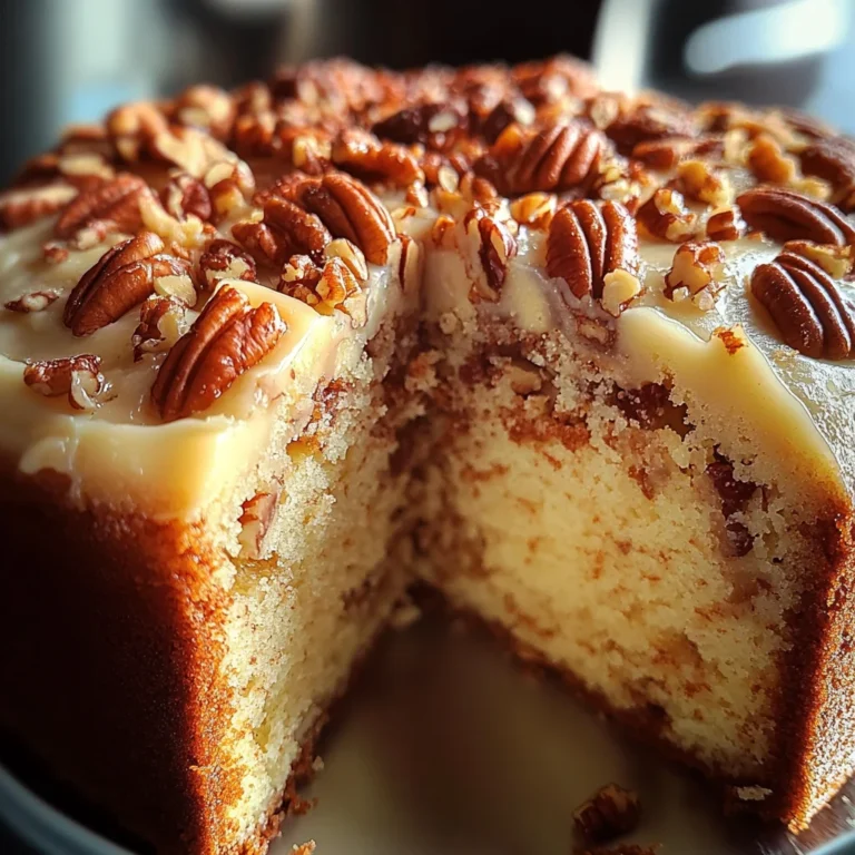Butter Pecan Pound Cake
